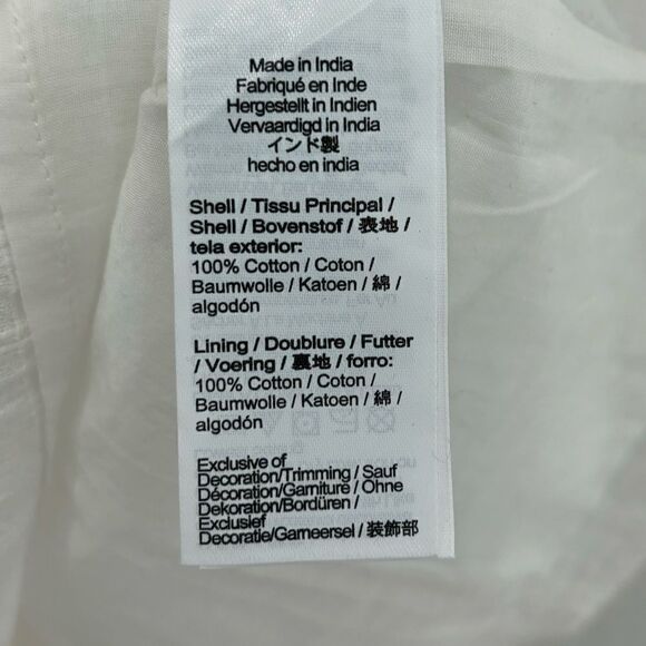 NWT J. Crew Smocked-neck top in textured gauze - Picture 9 of 11